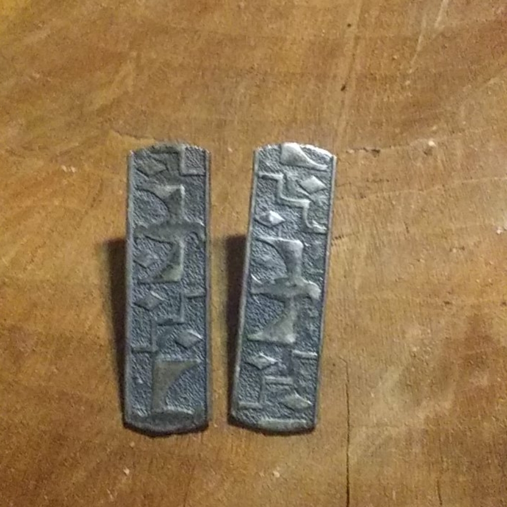 Sterling silver thunderbird earrings